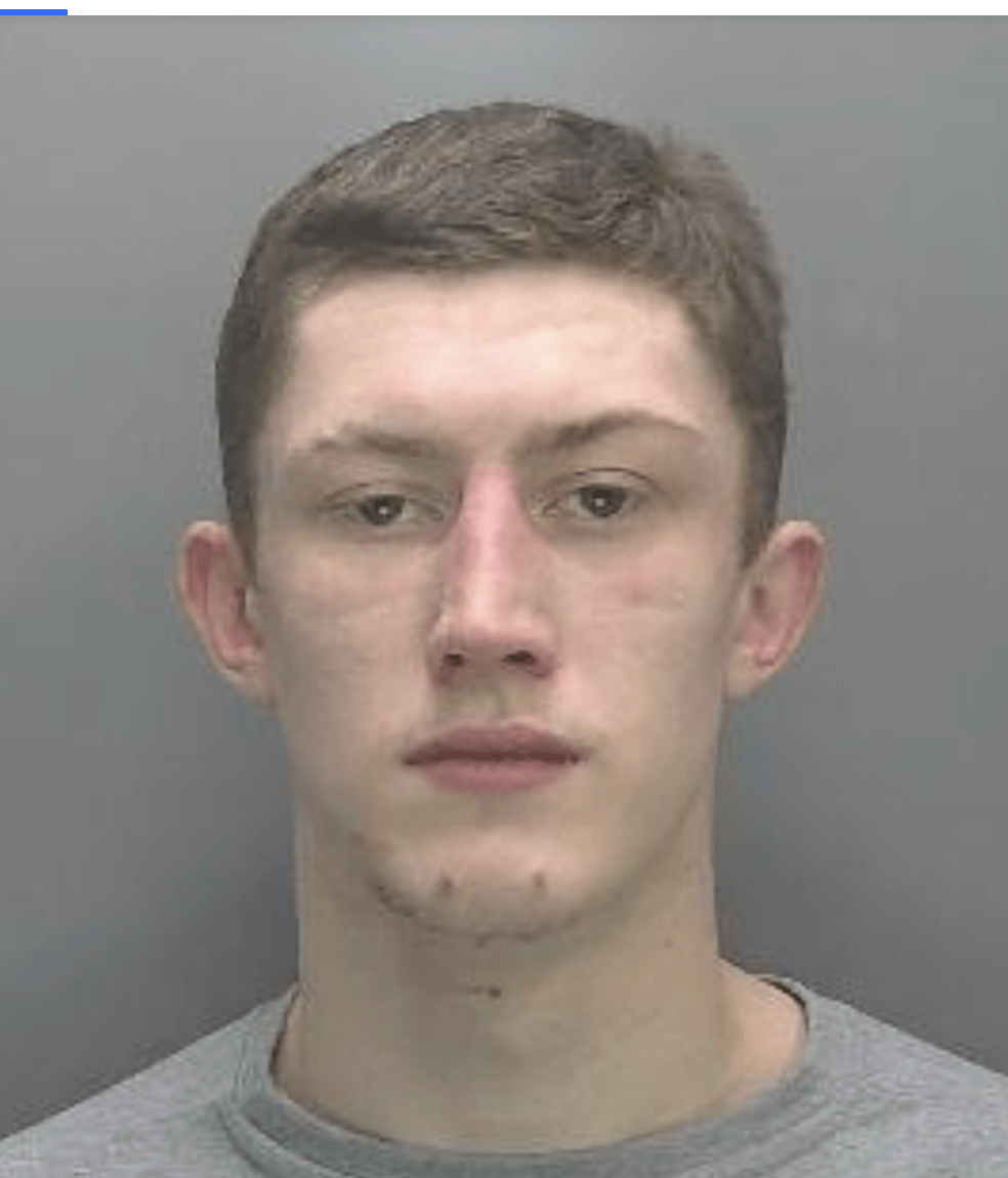 A man who tried to throw £2,500 of cocaine onto a garage roof as he was pursued by police has been jailed