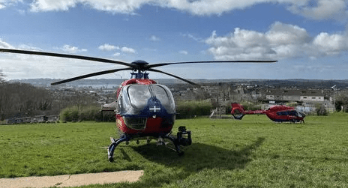 St Budeaux Crash Updates: Two Air Ambulances and Emergency Services Rush to Scene