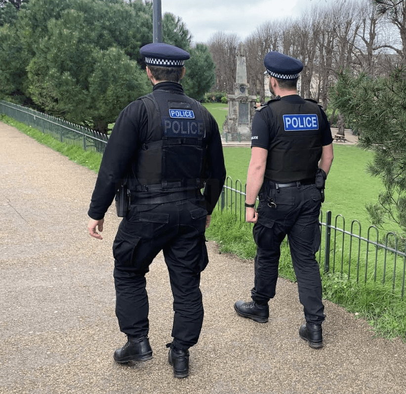 Five arrests have been made and people were stopped and searched after extra police officers were brought into Canterbury this week