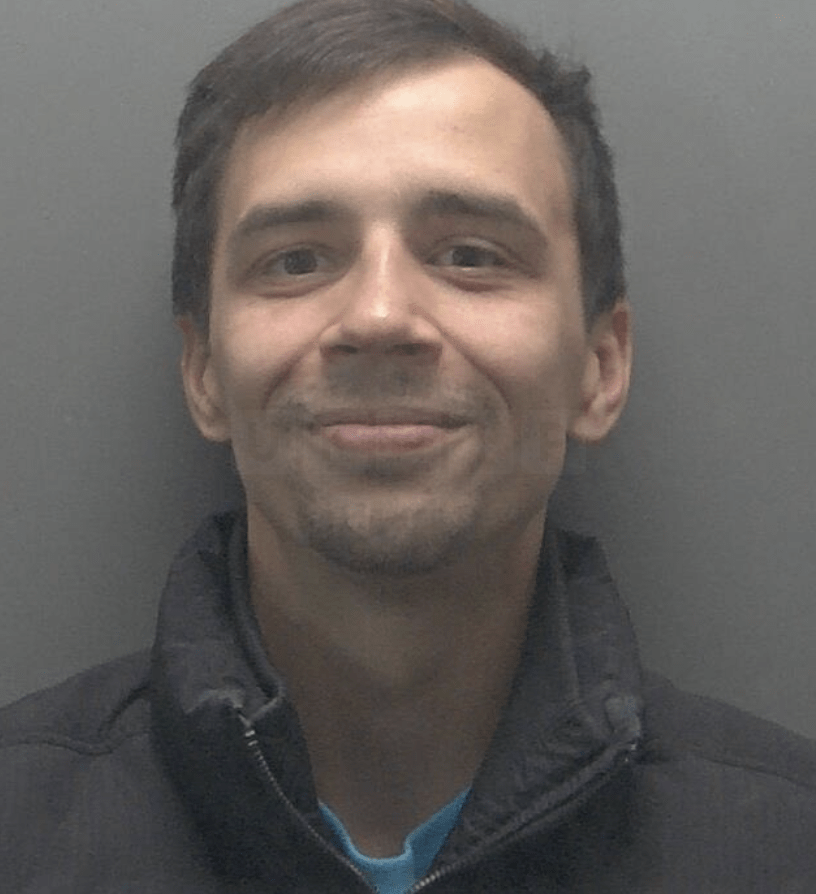 A man has had his prison sentence extended after he rammed a police car in a desperate bid to escape