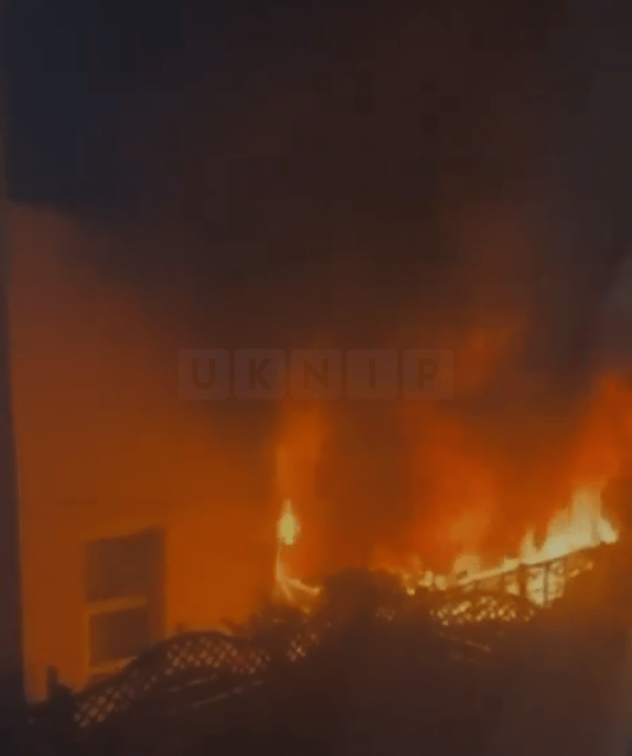 Home Saved from Garden Blaze