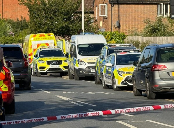 One Detained after Police Officers Are Stabbed by a man wielding a “Samurai Sword” in Hainault Police Declare Major Incident