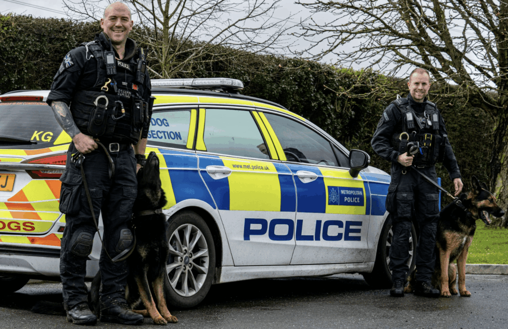Metropolitan Police Officers and K-9 Partners Awarded for Heroic Actions