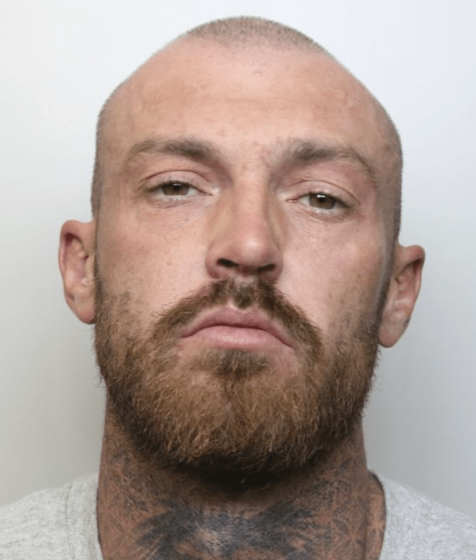 A Brackley man who assaulted his ex-partner as she lay asleep in bed has been jailed for two and a half years