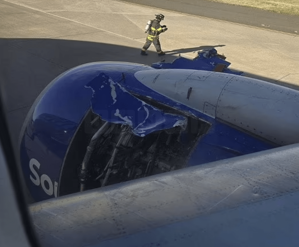 Dramatic Incident at Denver International Airport: Southwest Flight Returns Safely After Engine Cowling Detaches