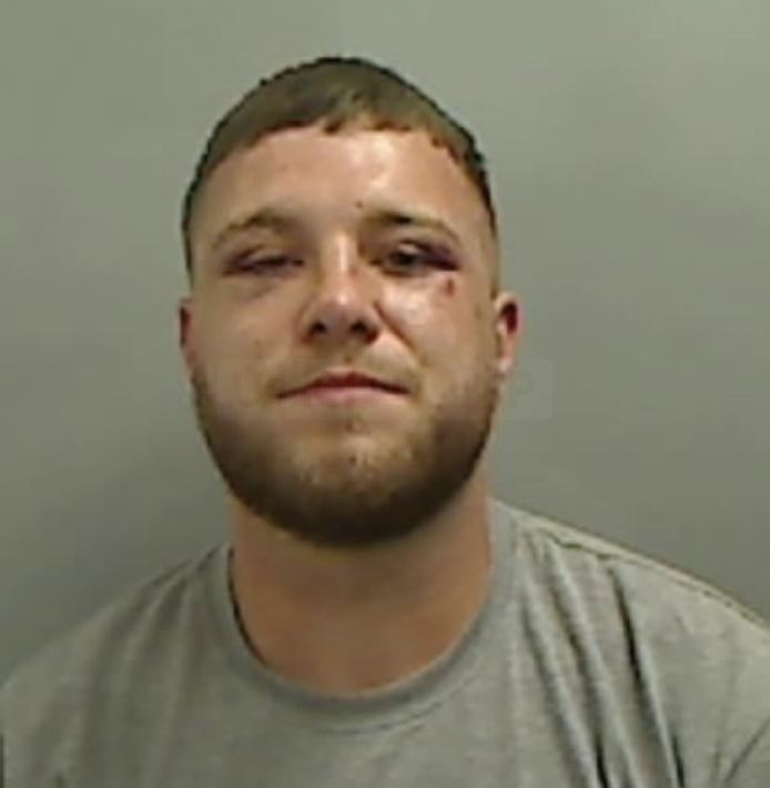 Man jailed for four years after violent assaults on man, woman and police officer