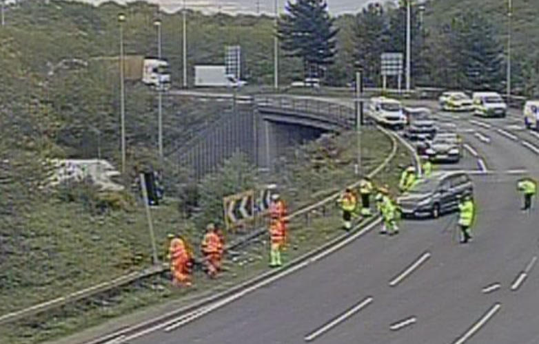 Fatal Collision on M25 Near Lakeside as Motorcyclist Dies Following Police Chase