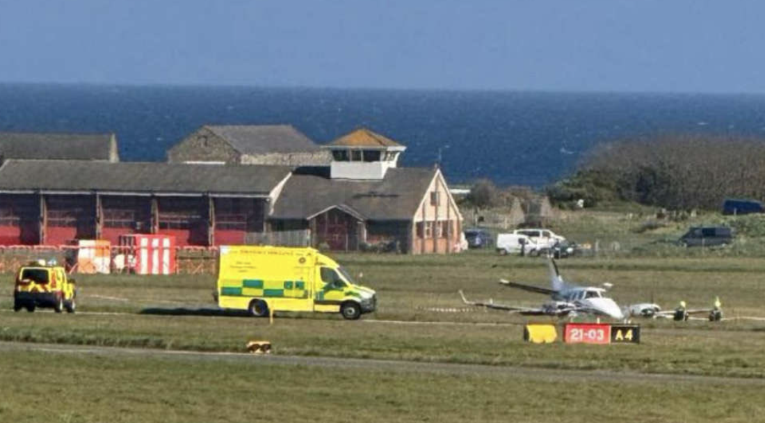 Isle of Man Airport Runway Closed Following Light Aircraft Crash