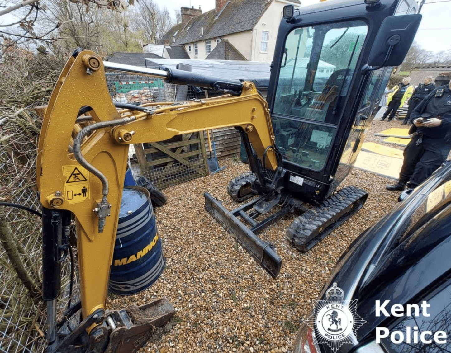 Officers make arrests and recover over £100,000 of stolen plant machinery