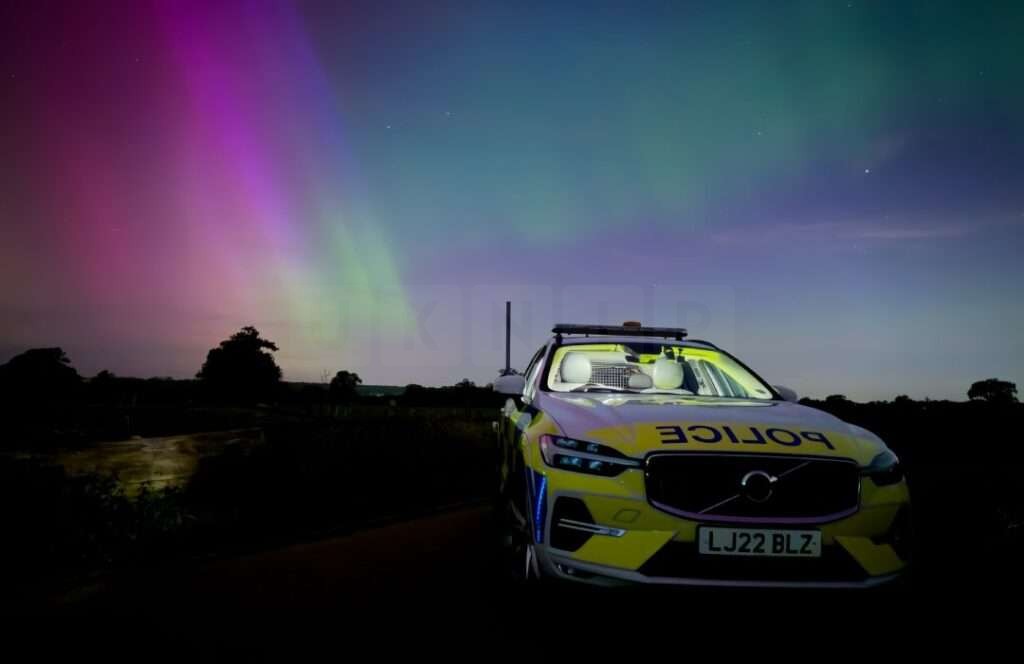 Northern Lights Dazzle Sussex in Rare Display