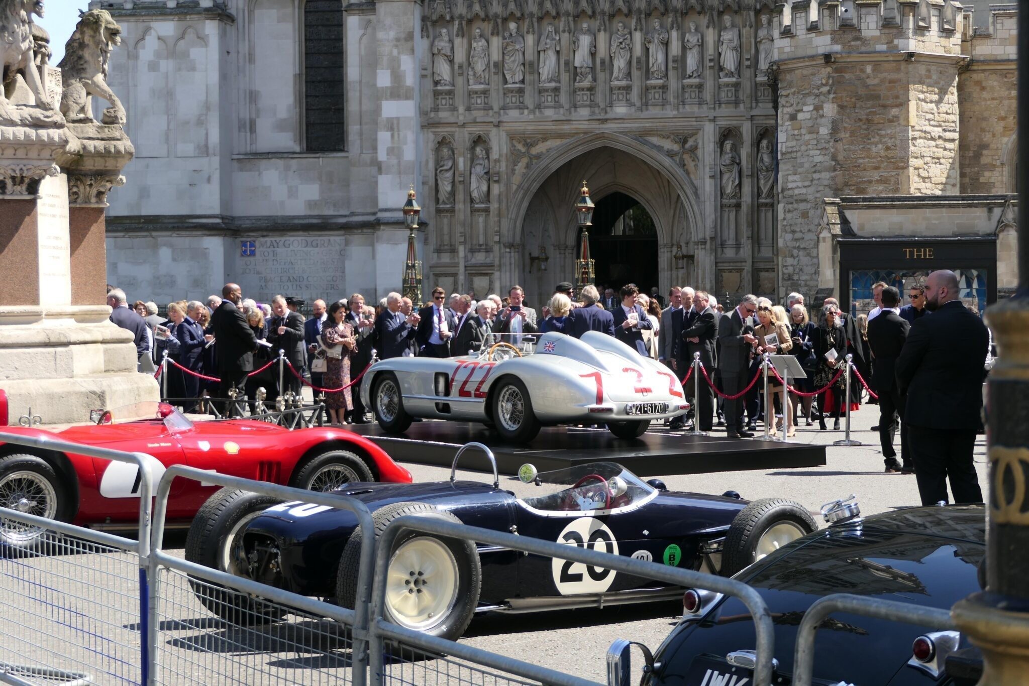 Stirling Moss Memorial Car 722: World’s Most Expensive Vehicle Draws Crowds and Security