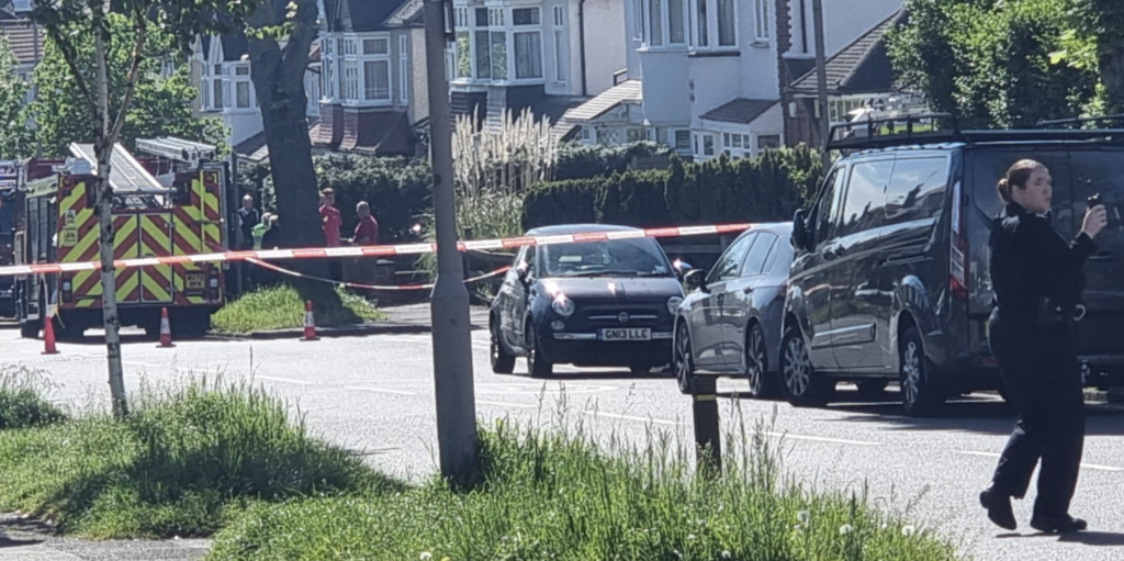 Person found dead after explosion in Cheam
