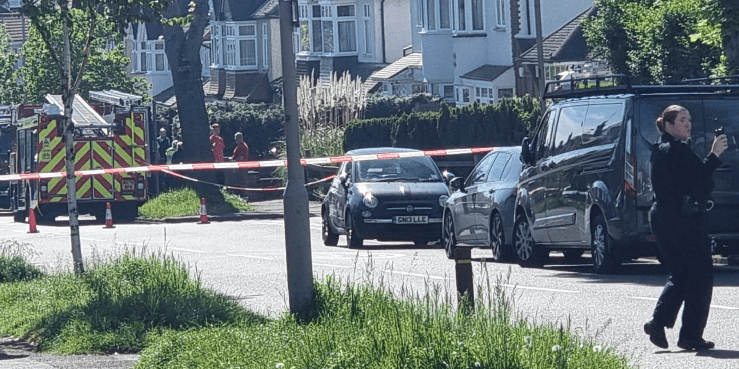 Person found dead after explosion in Cheam