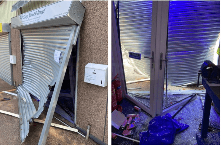 Bexhill Charity Pitstop Youth Workshop Targeted in Raid