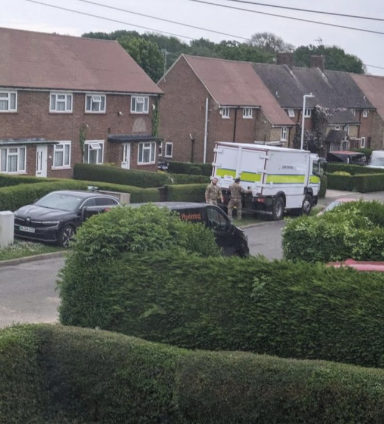 ‘Considerable Number of Suspicious Substances’ Found at Caddington House – Police Guard Remains in Place