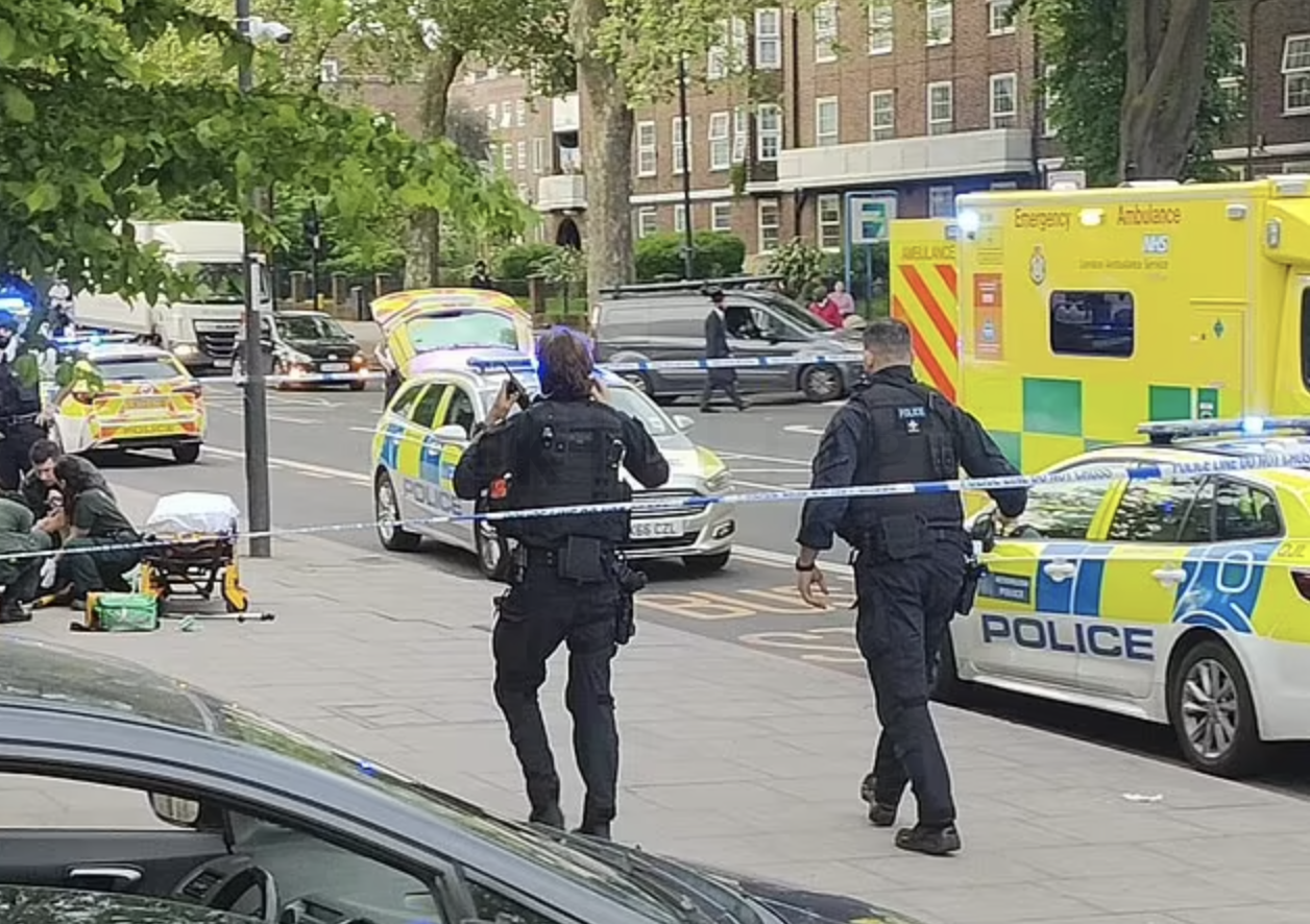 Innocent Bystander Shot in North London Drive-By Gun Battle