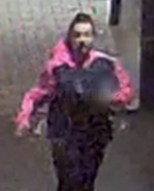 CCTV image released by Kent detectives investigating a robbery in Canterbury
