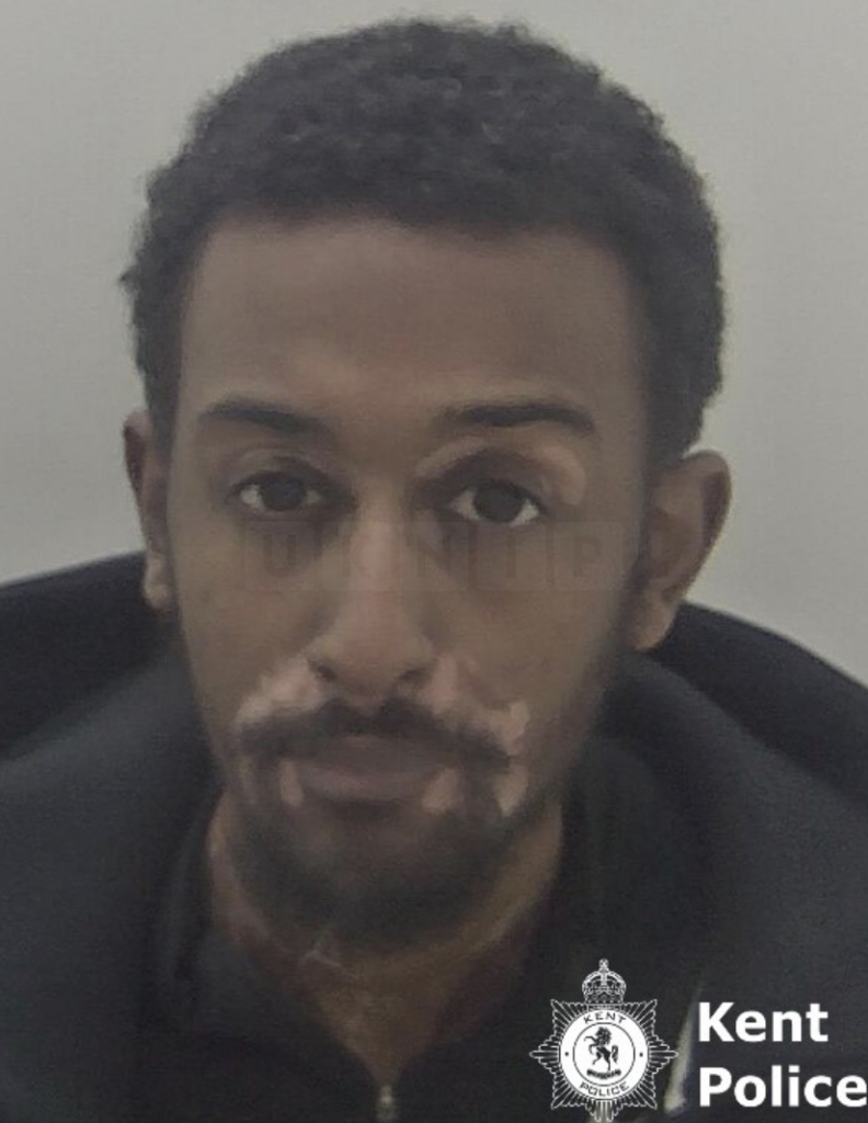 A robber who assaulted a shop worker at a Greenhithe shopping centre has been jailed