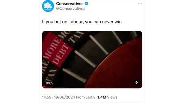 Conservative Party Withdraws Controversial Advert Amid Betting Scandal