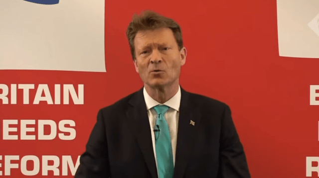 Richard Tice Outlines Reform UK’s Bold Economic Policy in London Speech