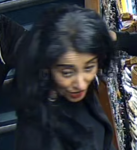 CCTV images of two people have been released by officers investigating an alleged hate-related incident in a Canterbury business