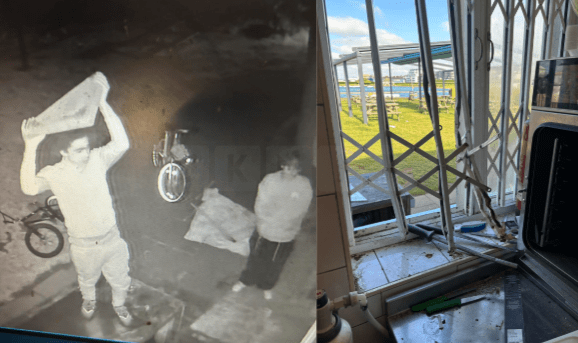 Raving Mad: Fatboy Slim’s Café Hit by Vandals