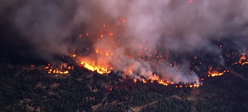 Northern California Wildfire Burns Over 14,000 Acres, Evacuation Warning in Effect