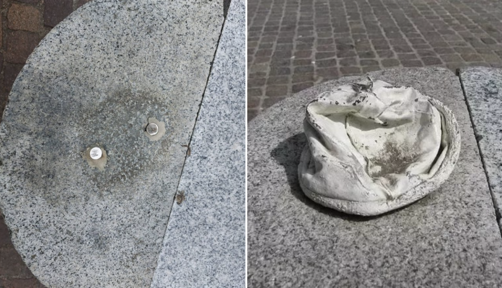 Tracey Emin’s Bronze Baby Hat Stolen from Folkestone Installation