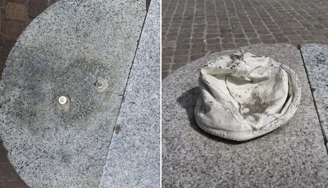 Tracey Emin’s Bronze Baby Hat Stolen from Folkestone Installation