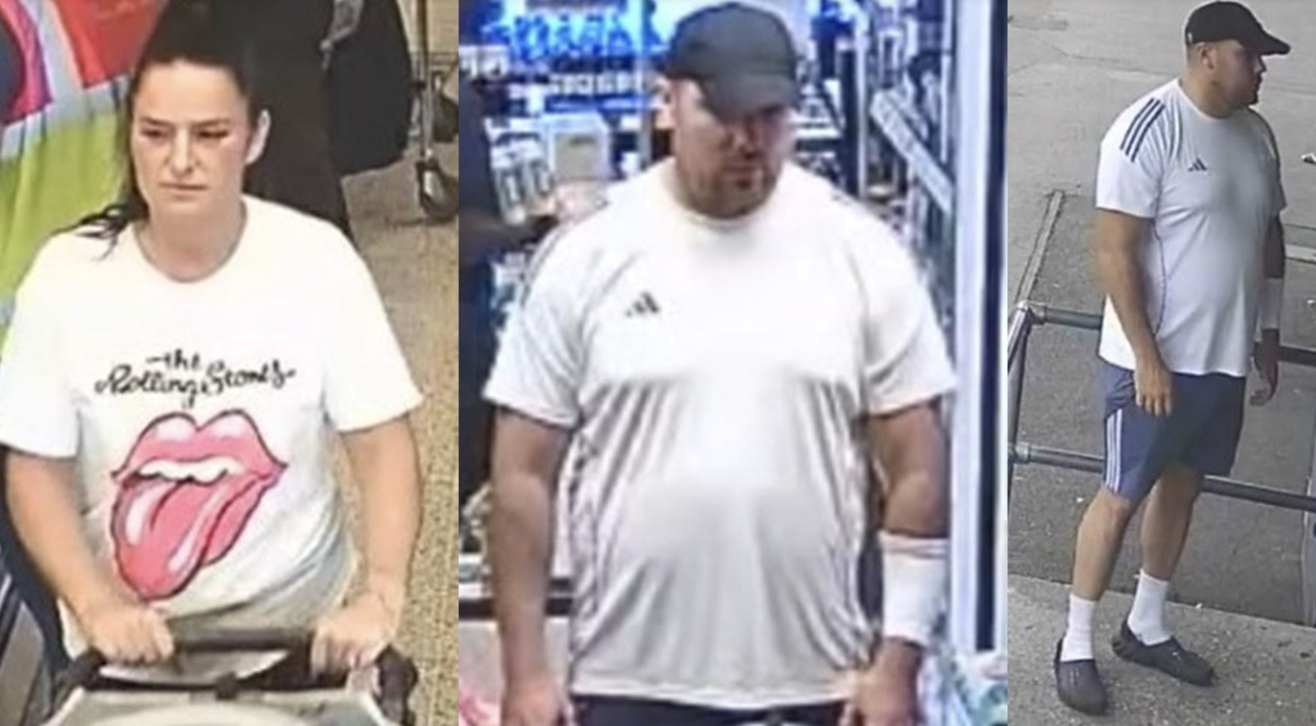 Officers investigating reports of shoplifting in the Swale and Canterbury districts have issued images of two people they would like to identify