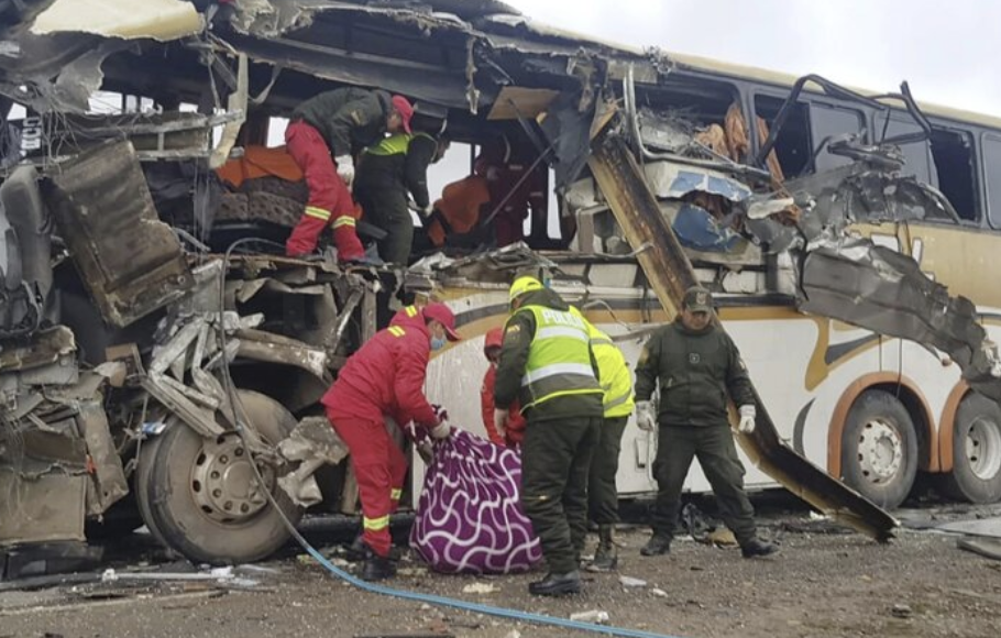 Deadly Collision in Bolivian Andes Claims 22 Lives