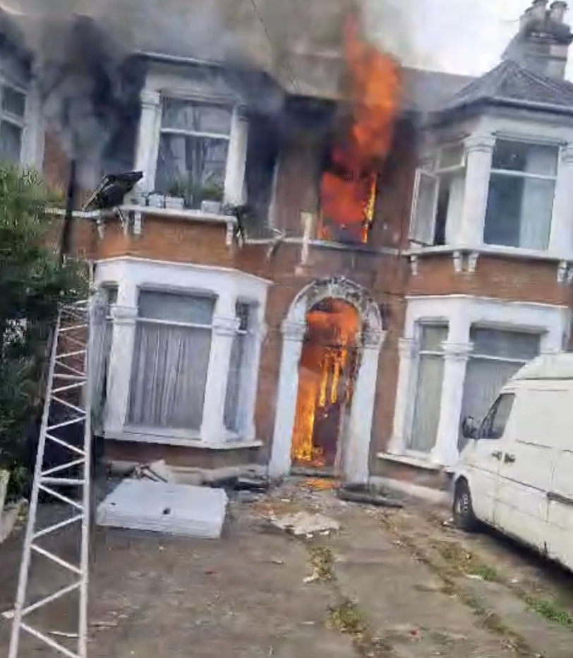 Dramatic Escape from House Fire in Ilford Triggered by E-Bike Battery Failure