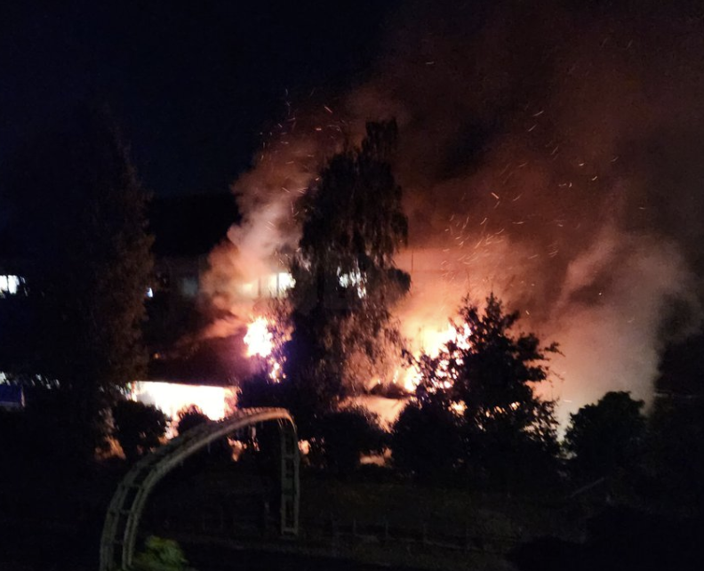 Fire at Ruislip Waitrose: Bench Fire Spreads to Store Property