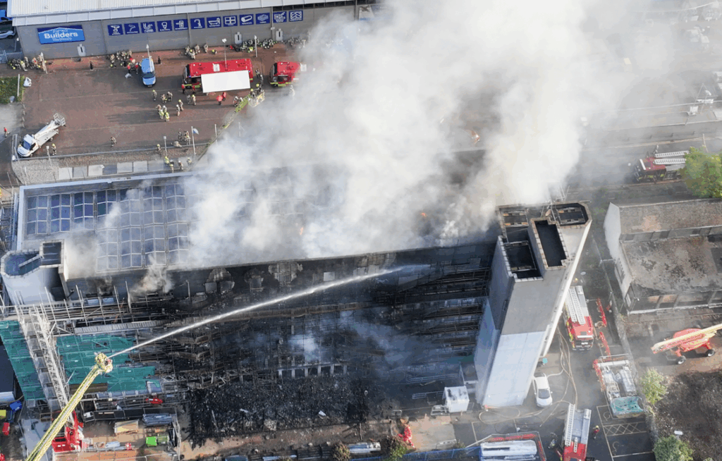 London Ambulance Service Responds to Major Fire in Dagenham: Four Treated at the Scene, Two Hospitalised