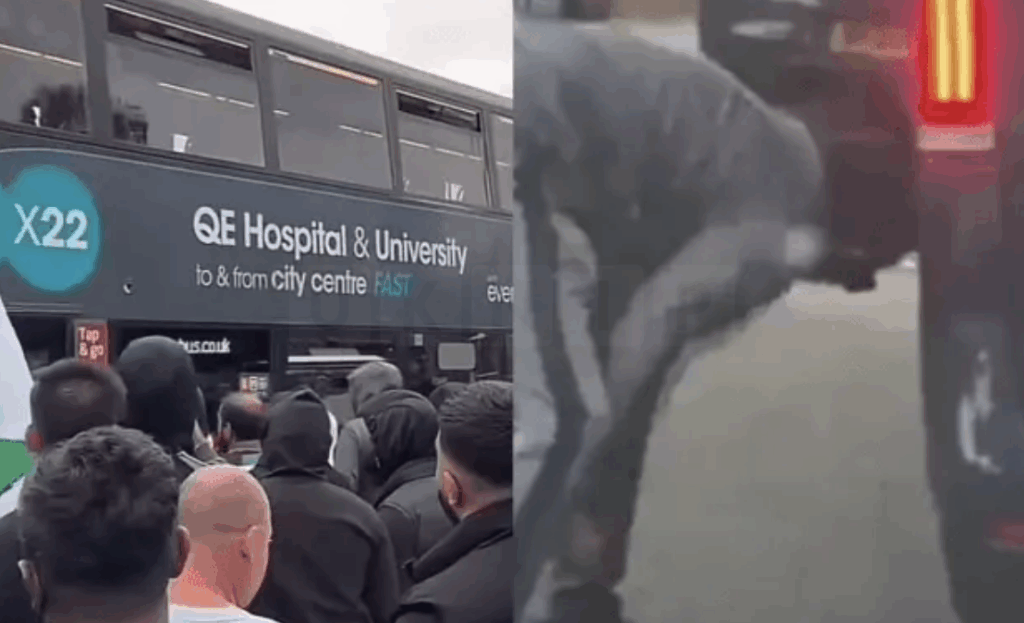 Sky News Van Attacked by Knife-Wielding Assailant During Birmingham Protests