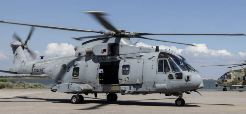 Royal Navy Serviceman Dies in Helicopter Training Exercise in the English Channel