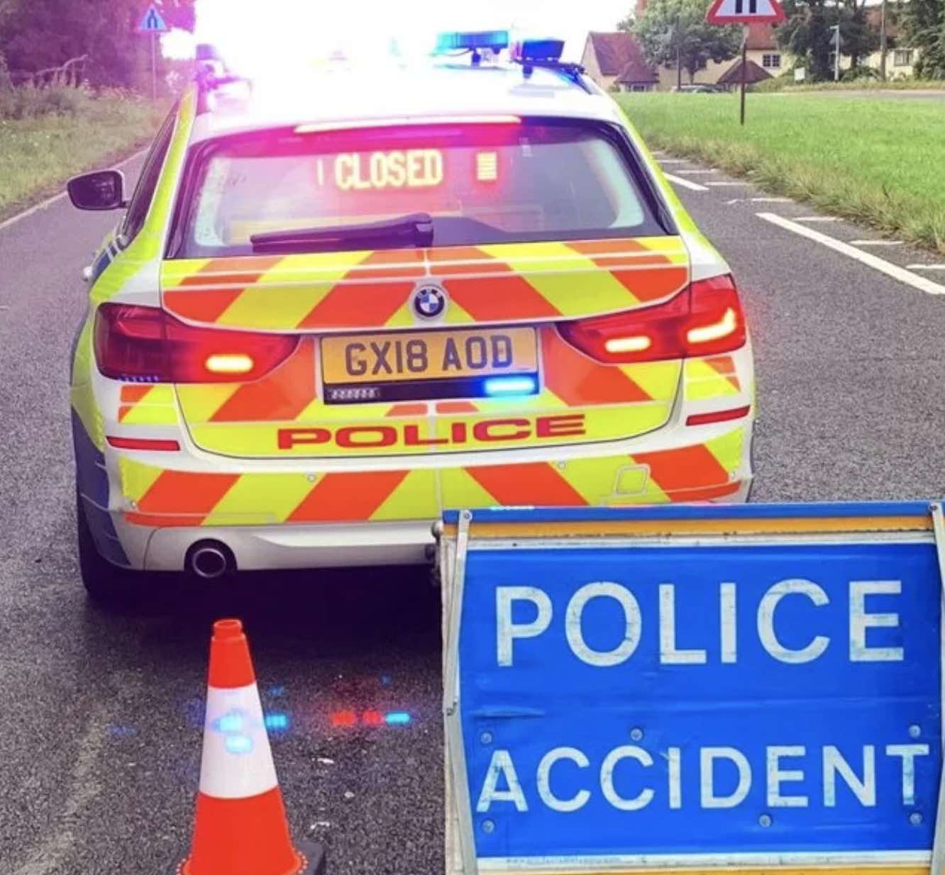 Serious Collision Closes A370 Near Puxton Park