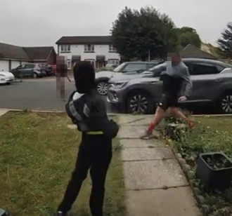 Shocking Incident in Greenhithe: Young Male Brandishes Knife in Broad Daylight