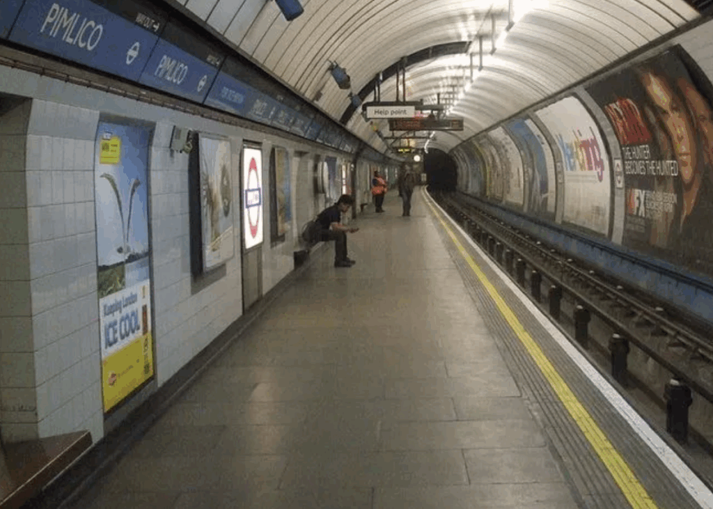 Emergency Services Respond to Person Under Train at Pimlico Station