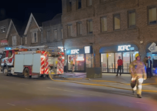 Man Arrested After Suspected Arson at Haywards Heath KFC