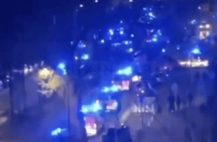 Man Drives Onto Sidewalk and Plows Into Crowd, Injuring Multiple People