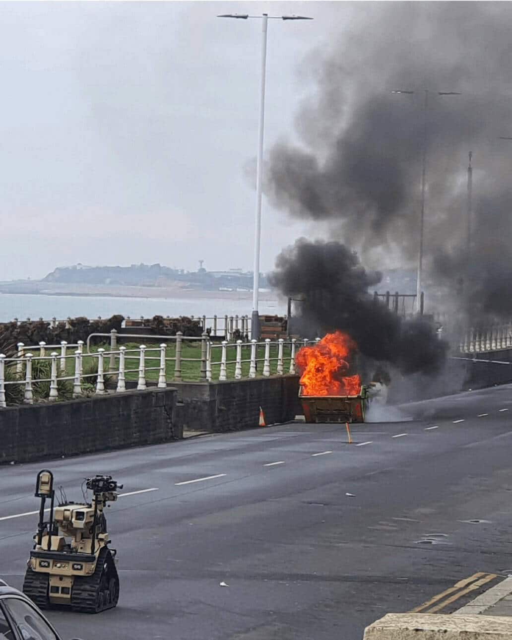 St Leonards Chemical Scare: Explosives Team Removes Hazardous Materials from House on A259