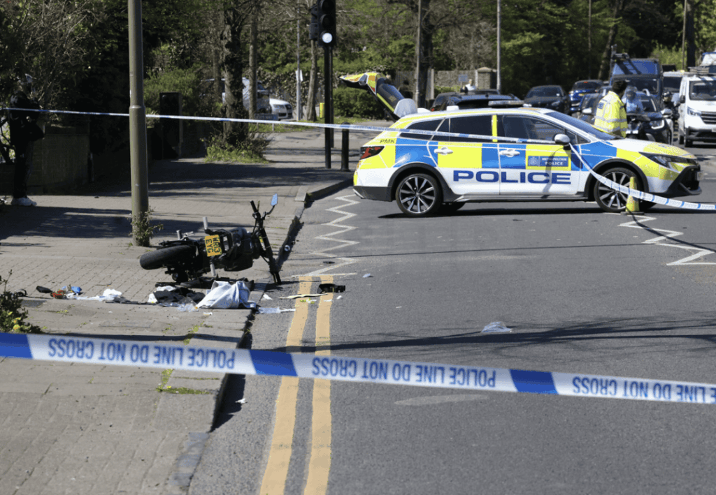 Motorcyclist Airlifted to Trauma Centre Following Collision near Crystal Palace