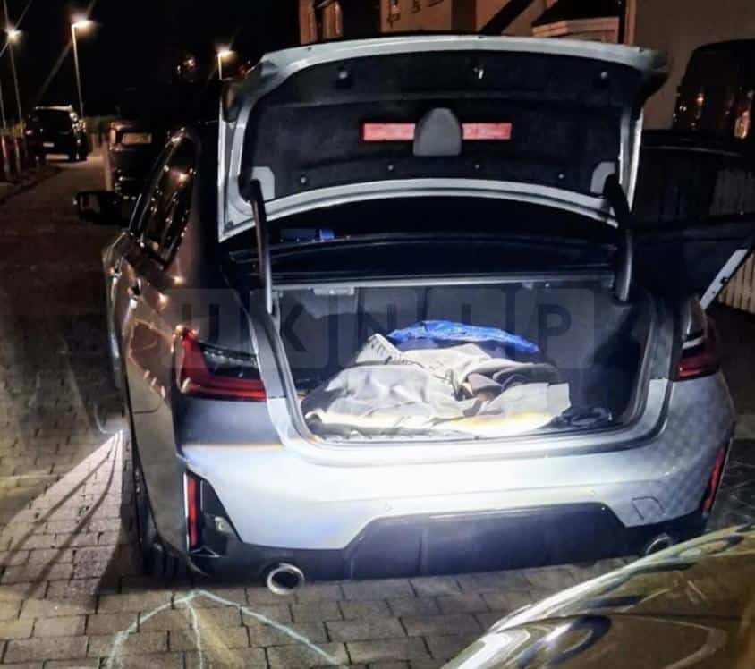 Three Arrested After Stolen Vehicle Stopped in Biggleswade: False Plates, Tools, and Drugs Seized