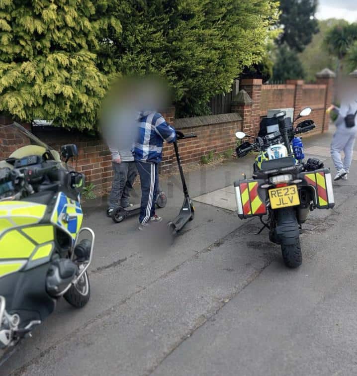 Two Illegal E-Scooters Seized by Derbyshire Police