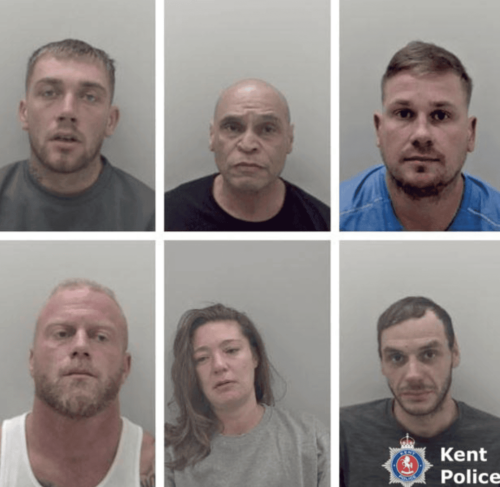 Jail for Ten in Dartford Drug Conspiracy Involving £440K of Cocaine, Heroin and Firearms