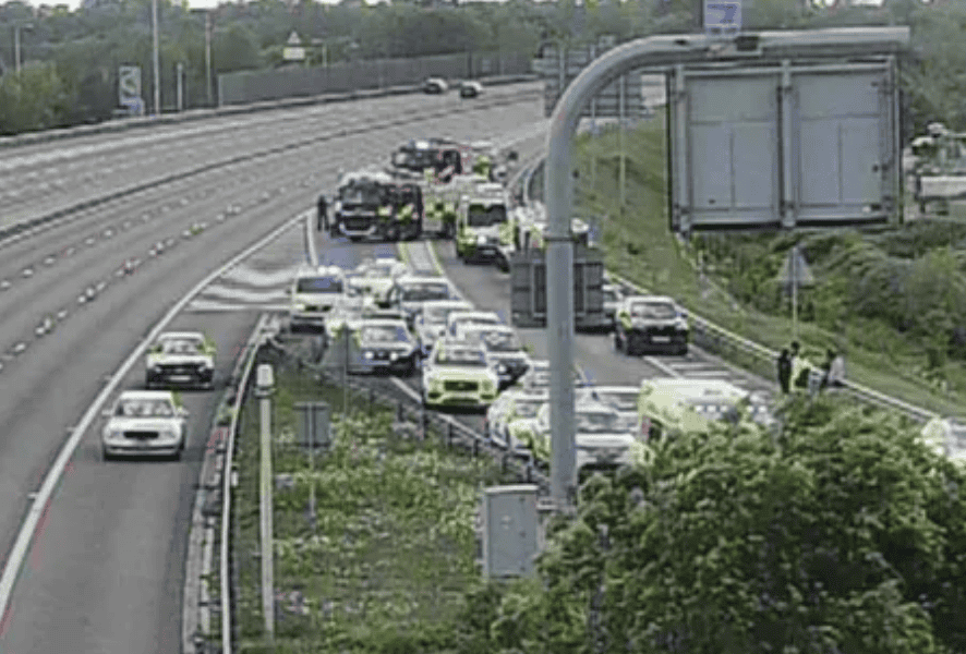 M4 Motorway Closed in Both Directions as Multiple Air Ambulances Attend ‘Very Serious’ Crash