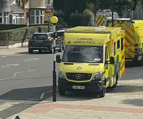 Major Emergency Response After Person Hit by Train at Willesden Green Station