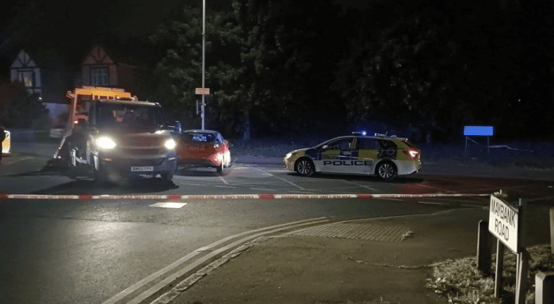 South Woodford Crash: Firefighters Free Trapped Victim After Collision on Chigwell Road