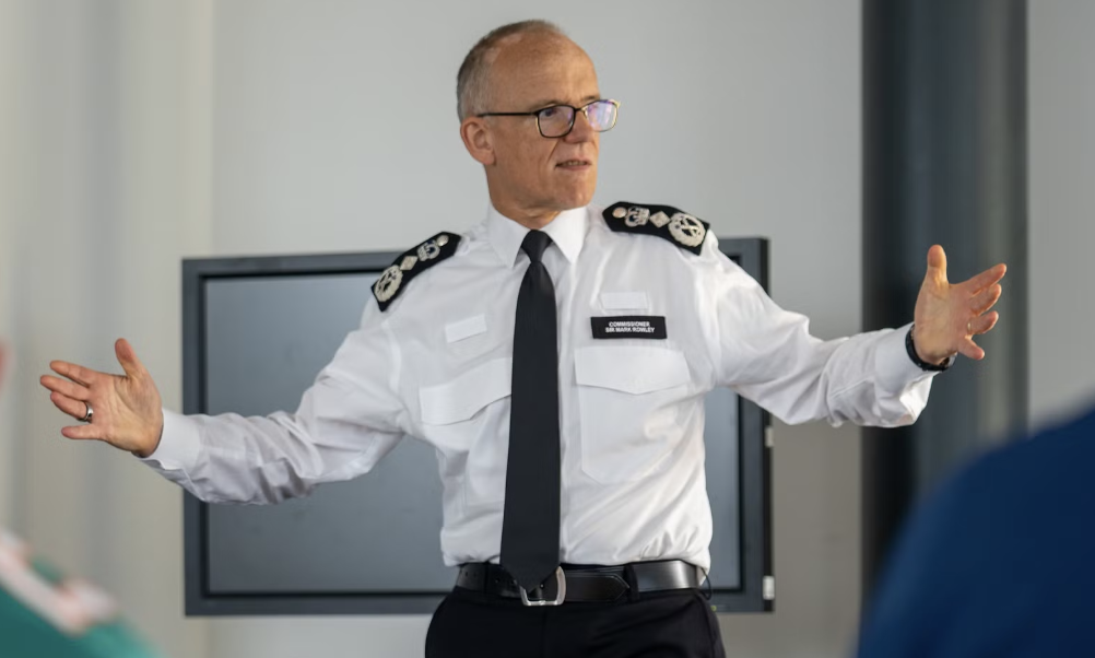 Met Police Chief  Slams Palestine Action Protest – UKNIP